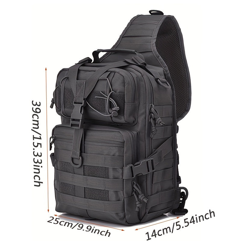 Men's Tactical Crossbody Bag Large Capacity Chest Bag