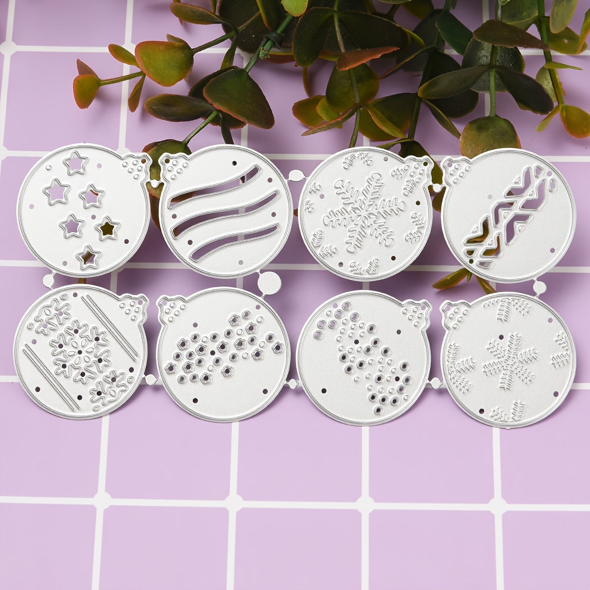 Christmas Decoration Balls Metal Cutting Dies Stencils
