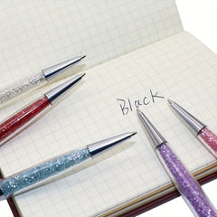Crystal Rhinestone Ballpoint Pen 0.7mm Office School Supplies