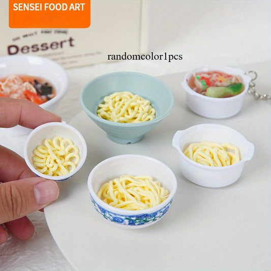 Simulation Ramen Bowl Toy Noodle Soup Bowl DIY Play Food Accessory