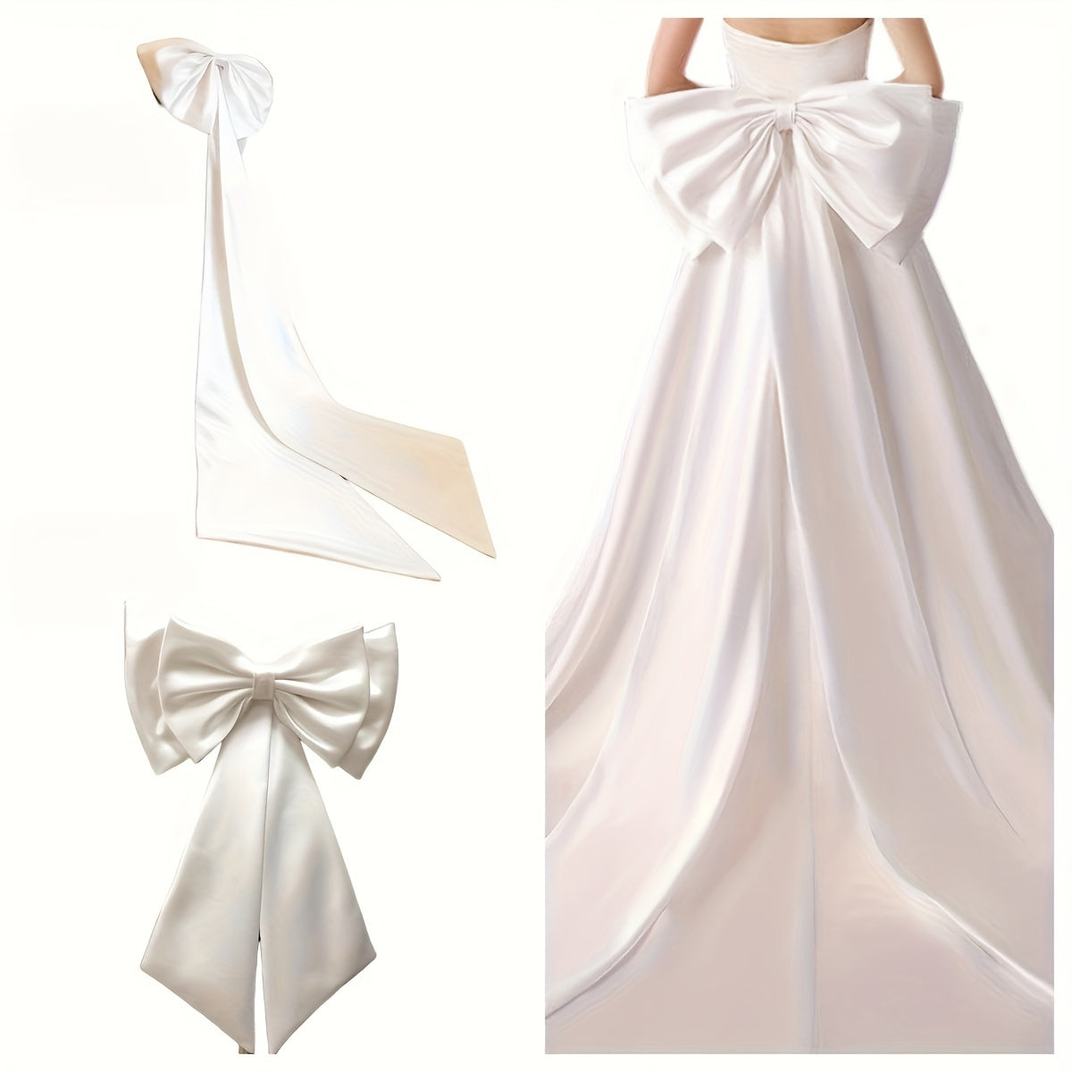 Wedding Dress Bowknot Decoration Wedding Accessories