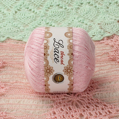 4pcs No 8 Pearl Lace Thread Diy Crochet Silk Cotton Linen Bright Silk Thread