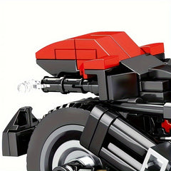 Assembly Building Blocks Motorcycle Model Diy Educational Assembly Block Toy