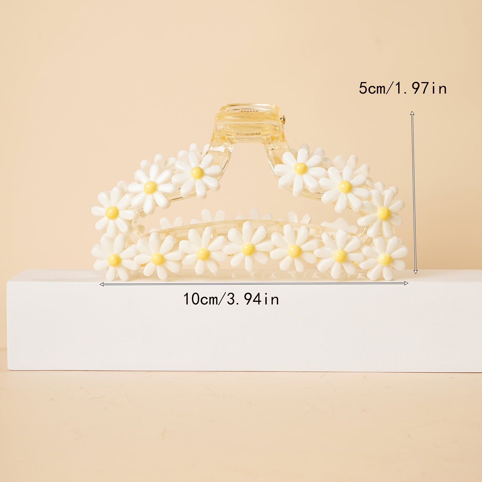 Daisy Hair Claw Clips Large Jaw Clips for Women Girls