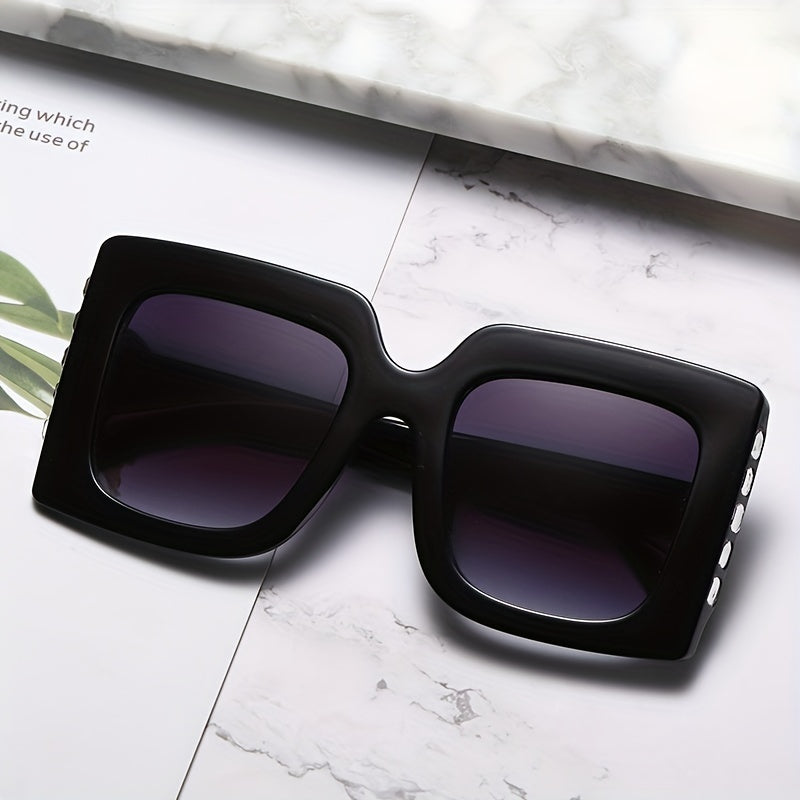 Y2K Square Sunglasses - Jelly Block Anti Glare Glasses UV400