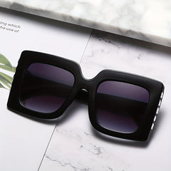 Y2K Square Sunglasses - Jelly Block Anti Glare Glasses UV400