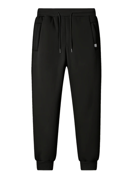 Men's Winter Active Sherpa Lined Sweatpants Fleece Jogger Pants