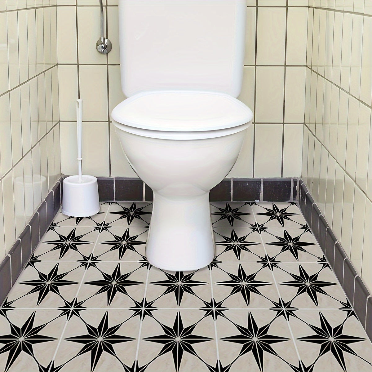 Modern Style PVC Floor Sticker Waterproof Self adhesive Home Decor