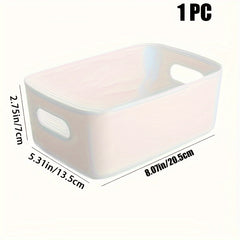Desktop Plastic Storage Box for Stationery and Sundries