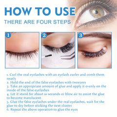 Gentle False Eyelash Glue for Light Self Adhesion