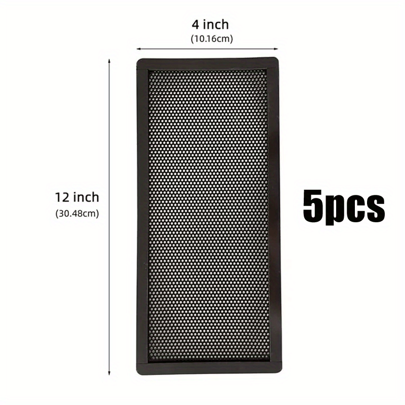5pcs Magnetic Air Vent Screen Cover Home Floor Bug Mesh