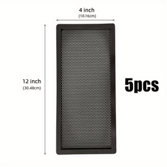 5pcs Magnetic Air Vent Screen Cover Home Floor Bug Mesh