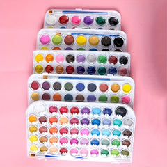 Watercolor Paint Set for Beginners - Art Learning Supplies Box