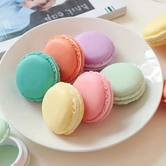 6pcs Macaroon Shape Jewelry Storage Boxes - Portable Pill Boxes