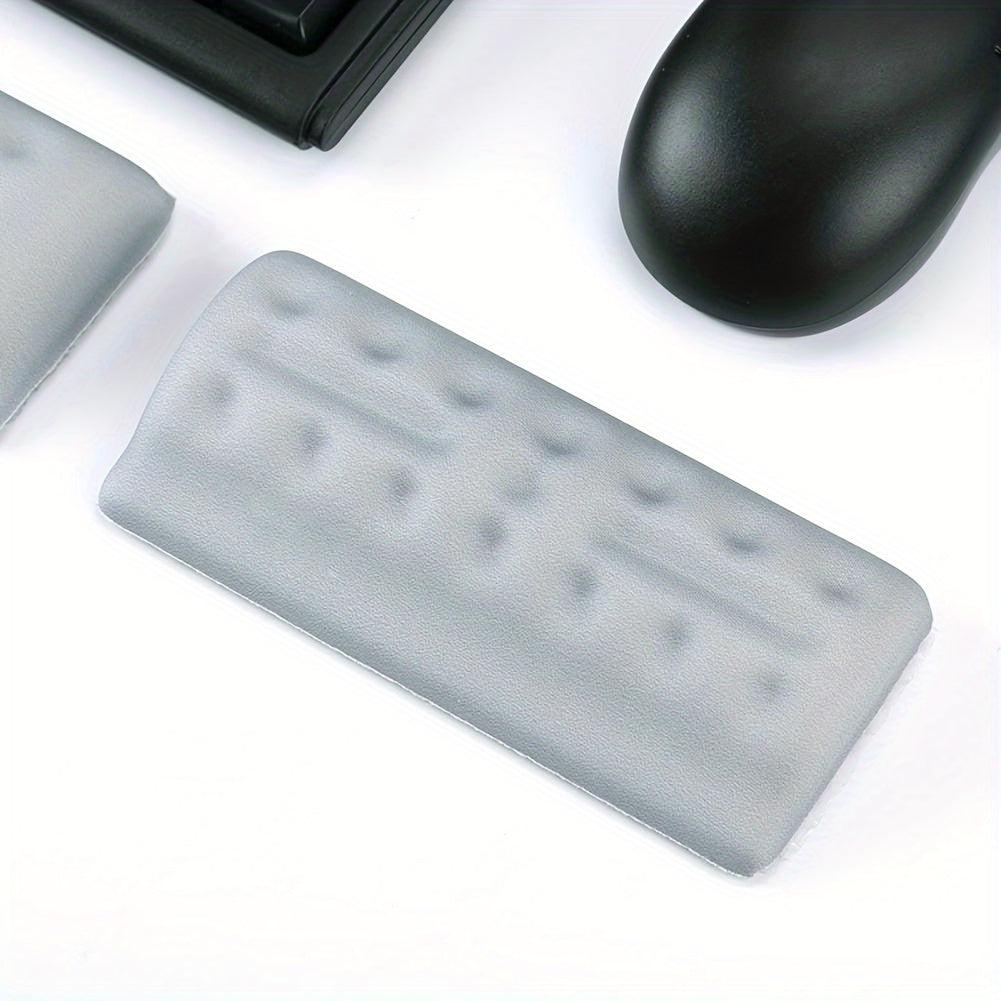 Ergonomic Memory Foam MousePad WristRest Pad for Comfortable Typing