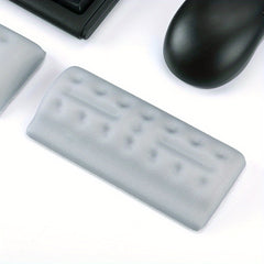 Ergonomic Memory Foam MousePad WristRest Pad for Comfortable Typing