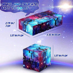 Glittery Sensory Stress Cube for Anxiety Relief