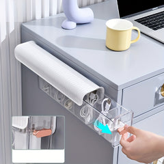 Wall Mounted Cable Storage Box with Lid
