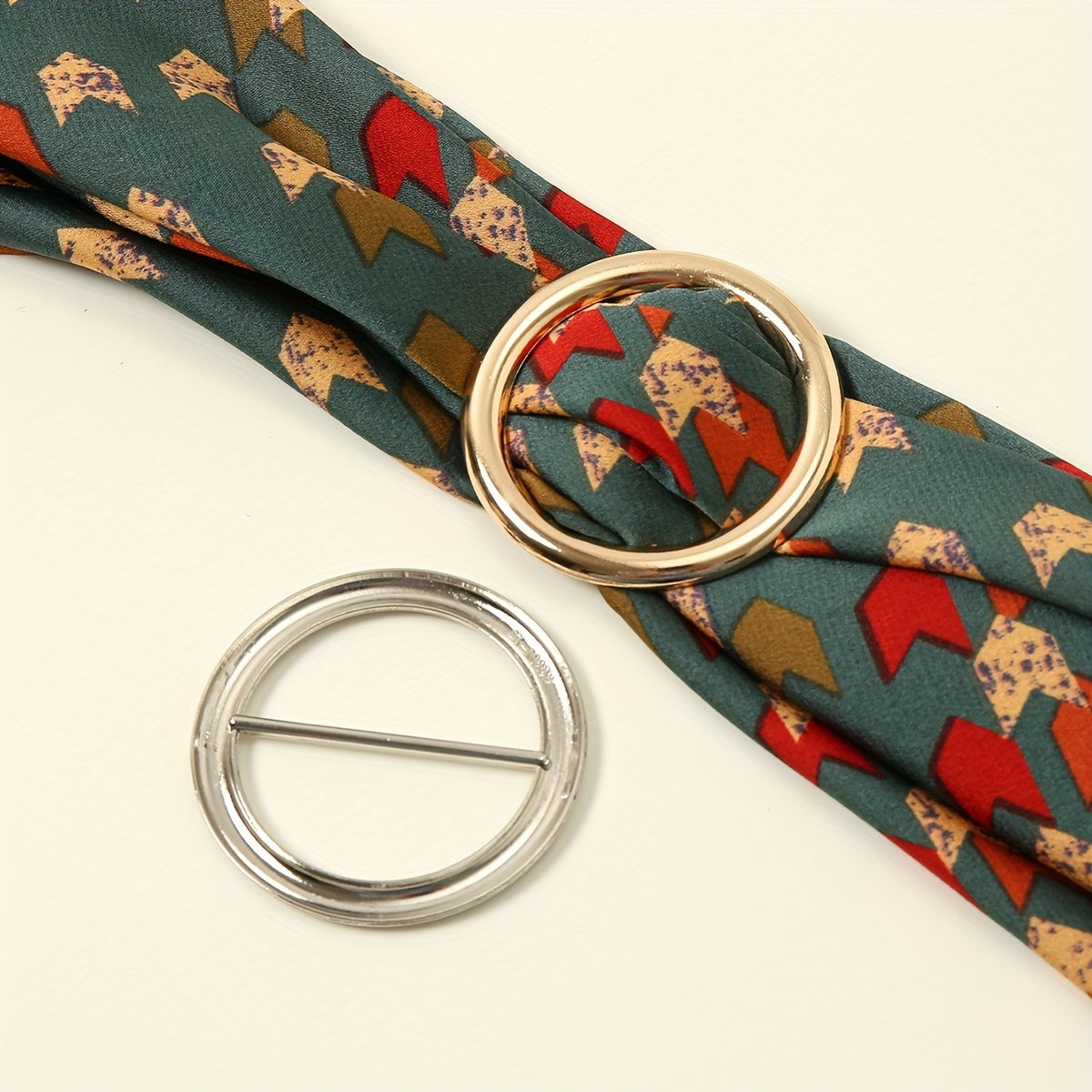 Ring Scarf Buckle Metal Pin Buckle Dress Accessories
