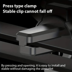 C5 Car Mobile Phone Bracket Sun Visor Mirror Dashboard GPS