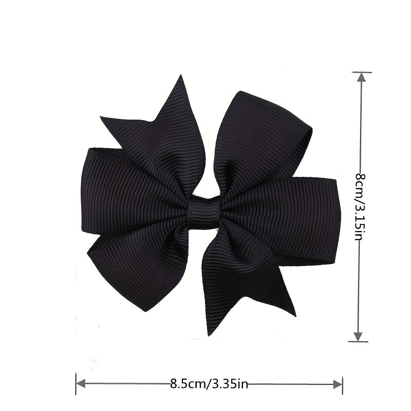 21pcs Hair Clip Bowknot Duck Billed Clip Women's Hair Accessories