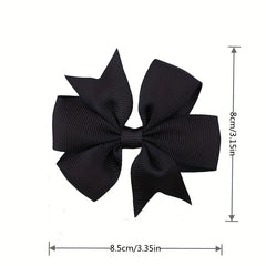 21pcs Hair Clip Bowknot Duck Billed Clip Women's Hair Accessories