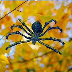 3D Printed Flexible Spider Sculpture Desk Ornament for Halloween Christmas