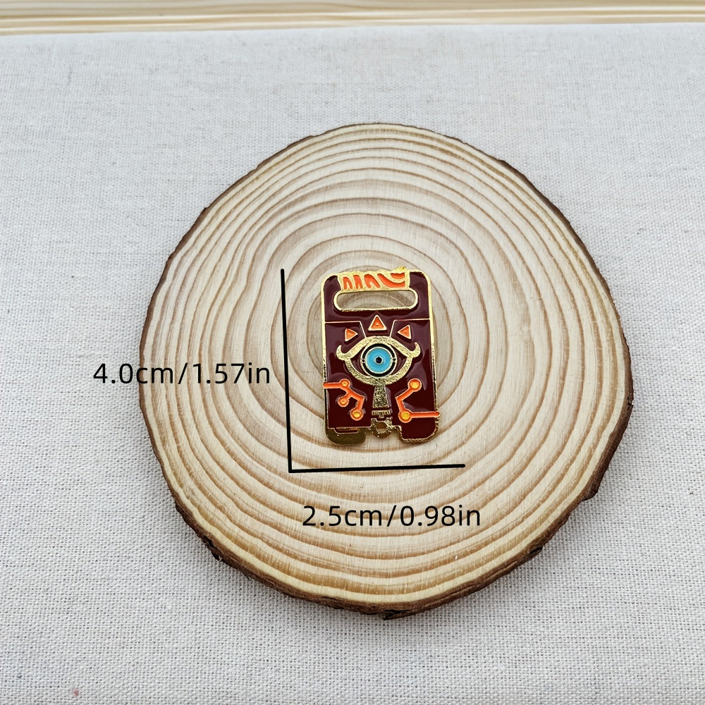Explorer Game Totem Brooch