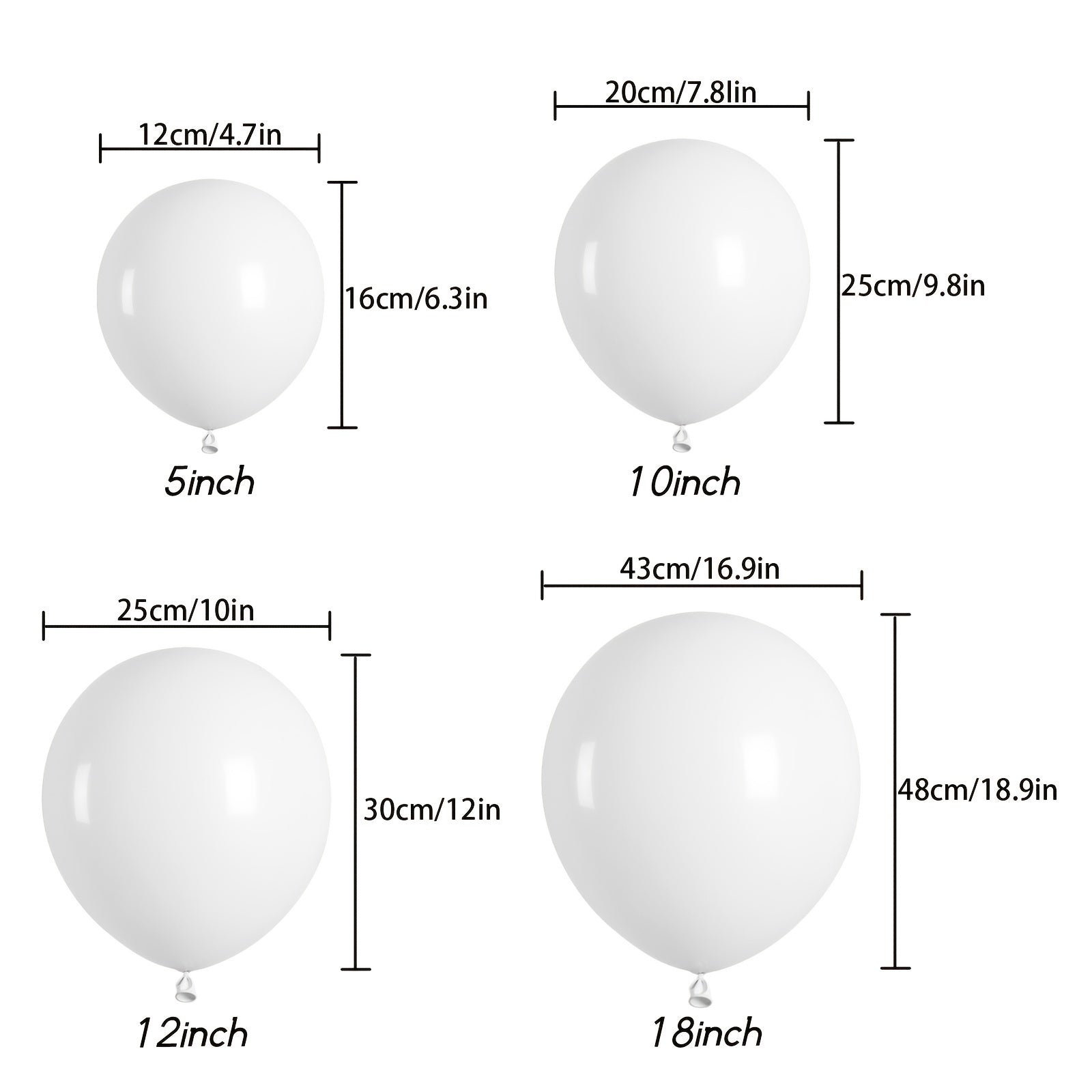 Balloon Garland Kit Graduation Party Decor 132pcs