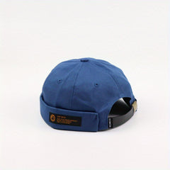 Hip Hop Melon Leather Hat for Couples