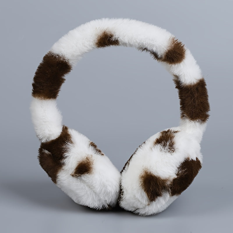 Women's Foldable Ear Warmers Winter Thickened Windproof Ear Covers
