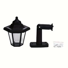 Retro Solar Hexagonal Lamp Ground Insert Lawn Light