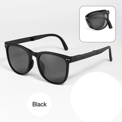 Vintage Folding Sunscreen Sunglasses Unisex Anti UV
