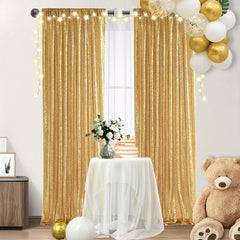 Nordic Sequin Background Curtains - Glitter Photography for Baby Shower Stage