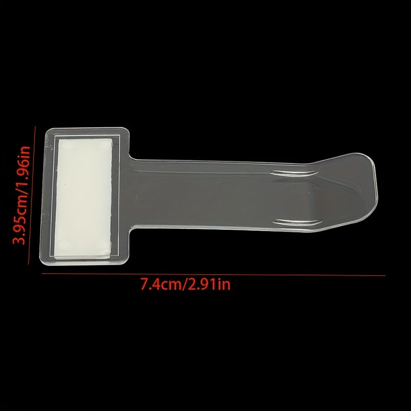 5pcs Car Parking Ticket Clip Auto Fastener Organizer