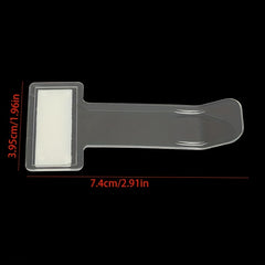 5pcs Car Parking Ticket Clip Auto Fastener Organizer