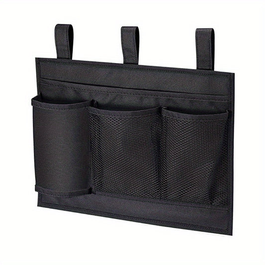 Bedside Caddy Hanging Storage Organizer for Beds - Remote Phone Holder