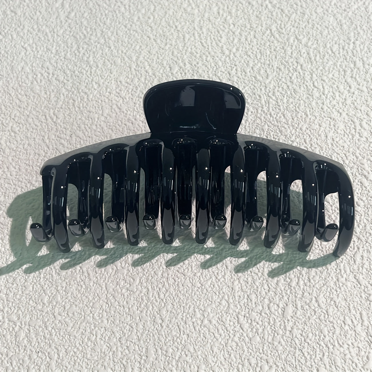 6pcs Large Hair Claw Vintage Glossy Style Shark Claw Hair Accessories