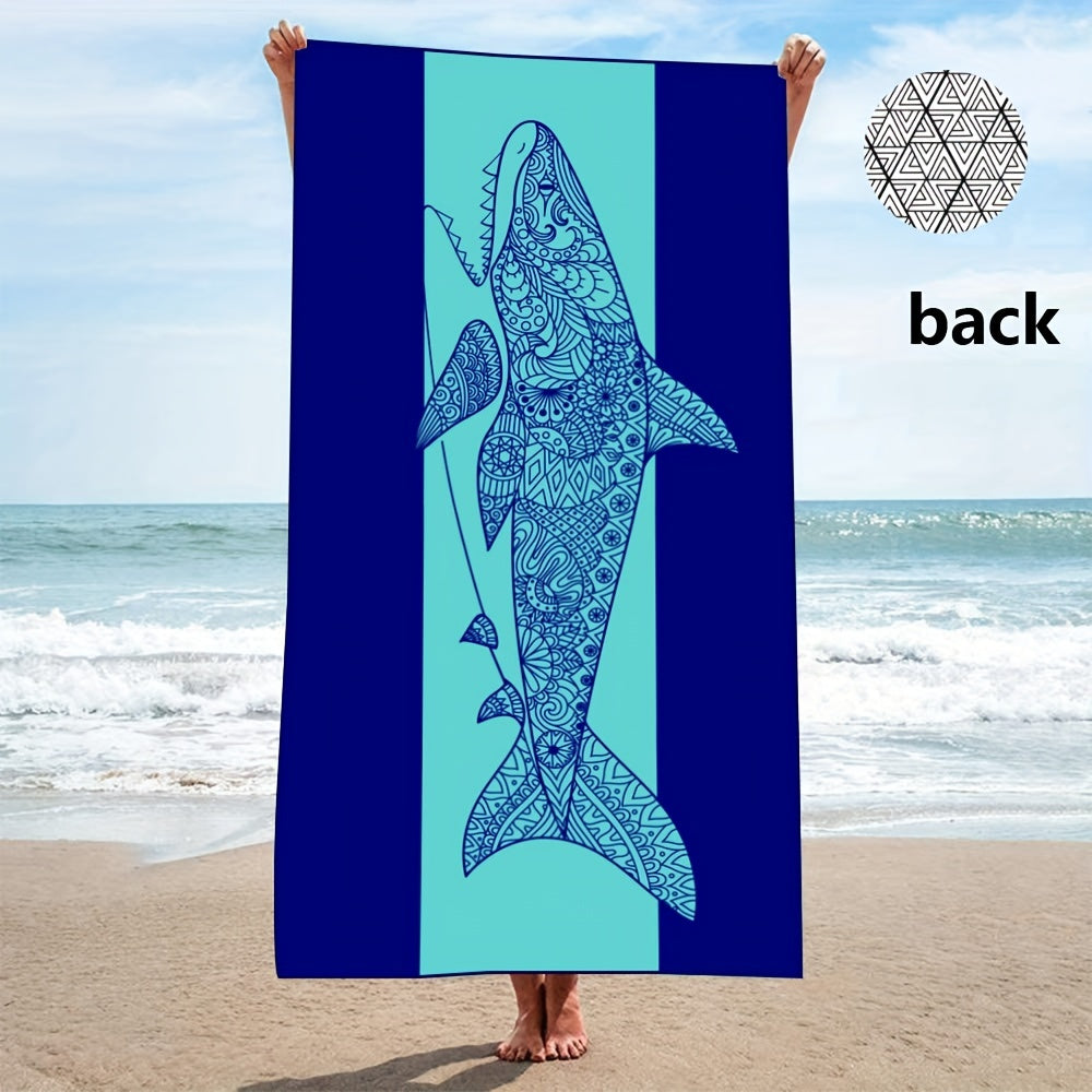 Microfiber Beach Towel Soft Absorbent Sandproof
