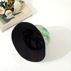 Star Print Bucket Hat Unisex Couple Style Hat