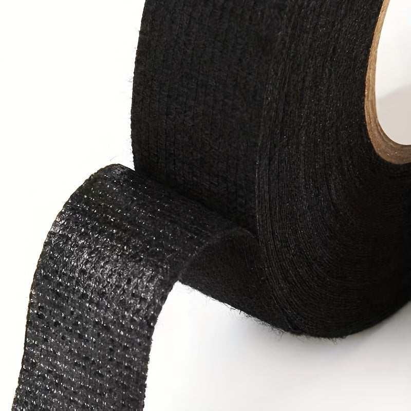 15m High Temp Adhesive Cloth Tape Cable Harness PVC Car Auto Heat Isolati