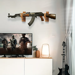 Heavy Duty Rack Wall Mount for Sword & Bow Vintage Display Holder