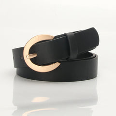 Women's PU Leather Waist Belt for Jeans Pants Dress