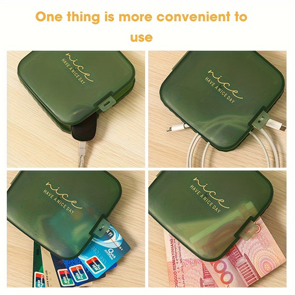 Portable Mini Storage Box for Small Item Organization