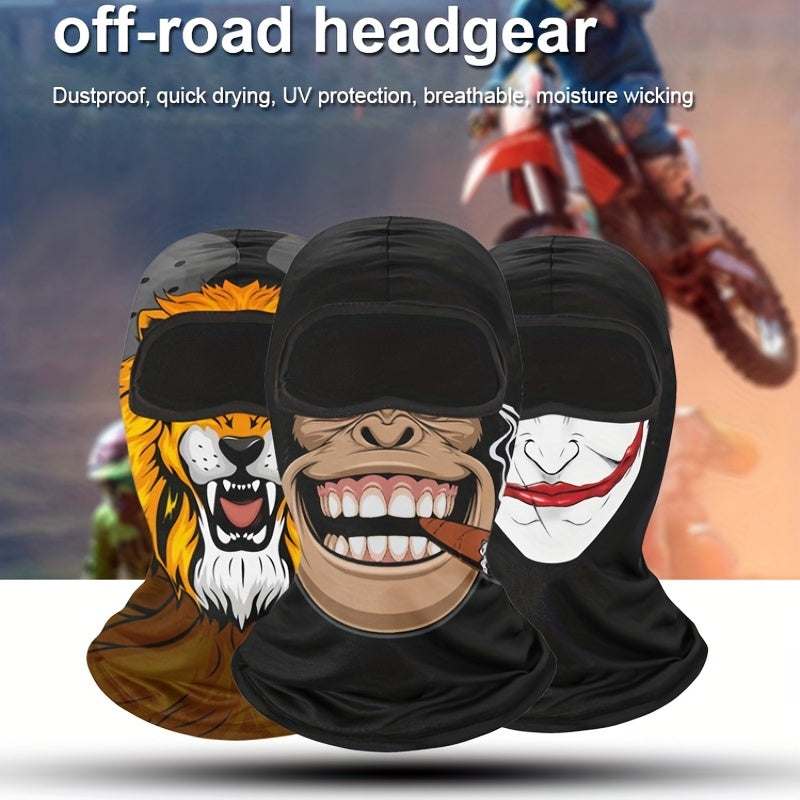 Balaclava Face Mask Clown Ghost Skull Mask Breathable Windproof UV Sun Dust Prot