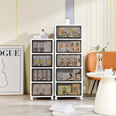 Small Stroller Shelf Drawer Organizer Cabinet Storage Box