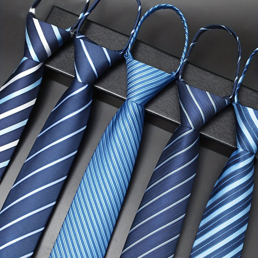 Dark Jacquard Neck Ties for Men and Women