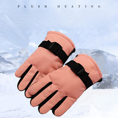 Kids' Skiing Coldproof Gloves Winter Waterproof & Windproof Gloves