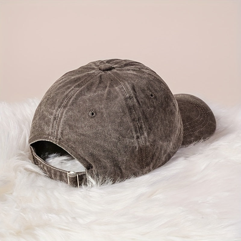 Boat Hair Don't Care Baseball Cap Embroidery Y2K Sunscreen Sports Hat