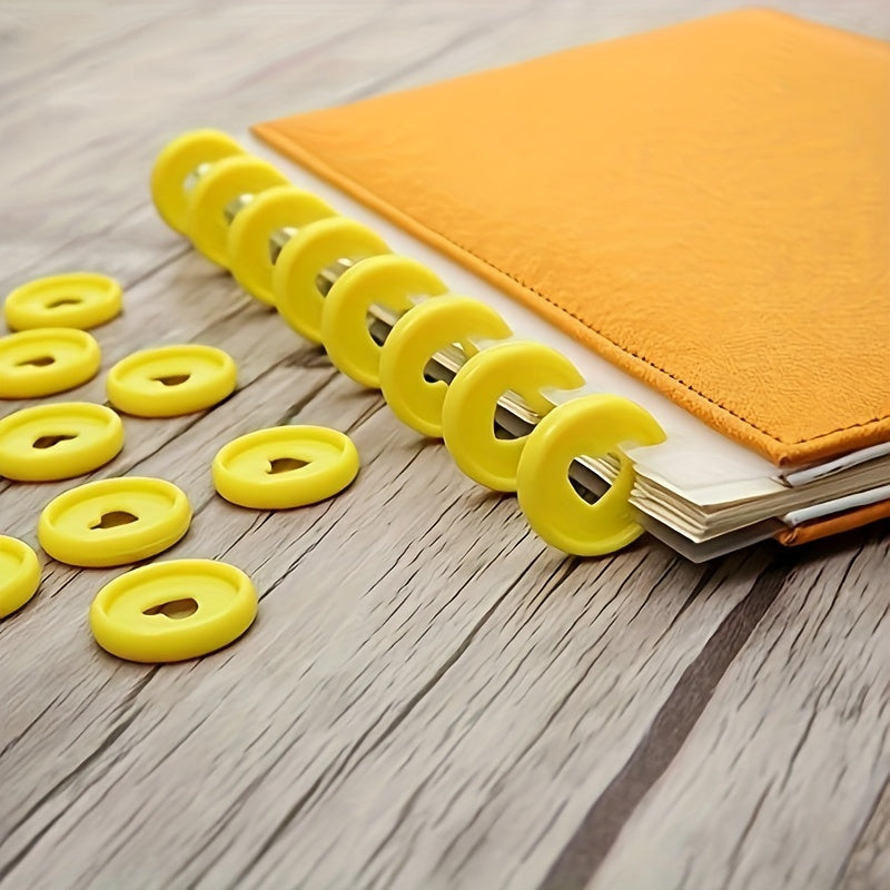 60pcs Discbound Expansion Discs 6 Colors 35mm/2 Extra Pages